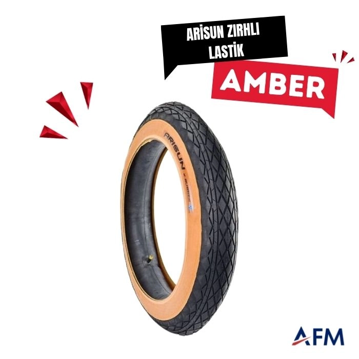 ARİSUN 20x4.0 Kalın Teker Fat-bike & E-Bike Zırhlı Yol Lastiği