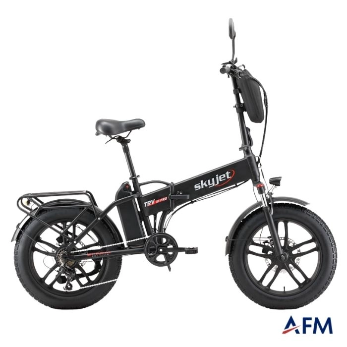 SKYJET (TRVIII) TRV3 PRO W SİYAH 48V 15Ah ÇİFT BATARYALI ELEKTRİKLİ BİSİKLET