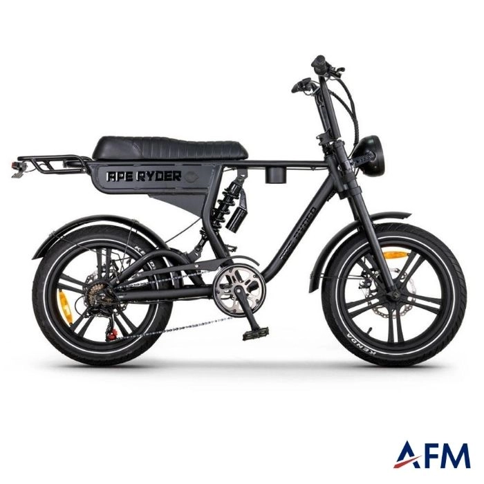APE RYDER DC20 SİYAH 48V ELEKTRİKLİ BİSİKLET