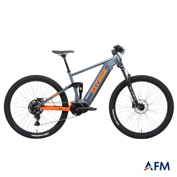 STRADA E-GECKO GRİ 36V 14.7Ah ELEKTRİKLİ BİSİKLET