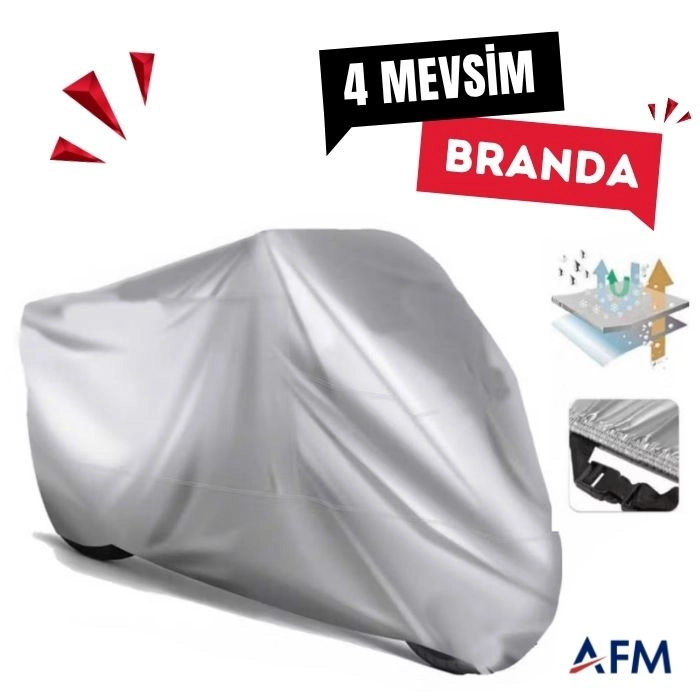 4 Mevsim Elektrikli Bisiklet ve Motosiklet Brandası – Su İtici Paraşüt Kumaş