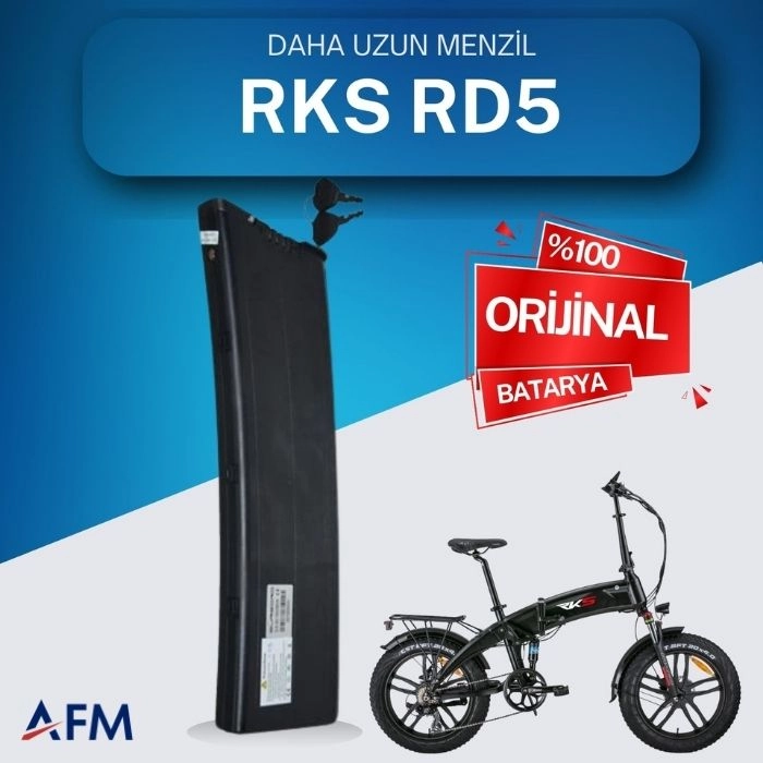 RKS RD5 36 Volt Batarya Orijinal Yedek Akü - Elektrikli Bisiklet Pili