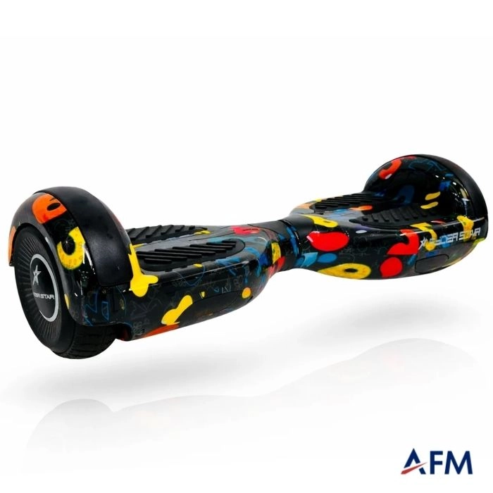 RYDER STAR HOVERBOARD RENKLİ SAYILAR DESEN 36V 250 WATT X2 ELEKTRİKLİ DENGELİ KAYKAY