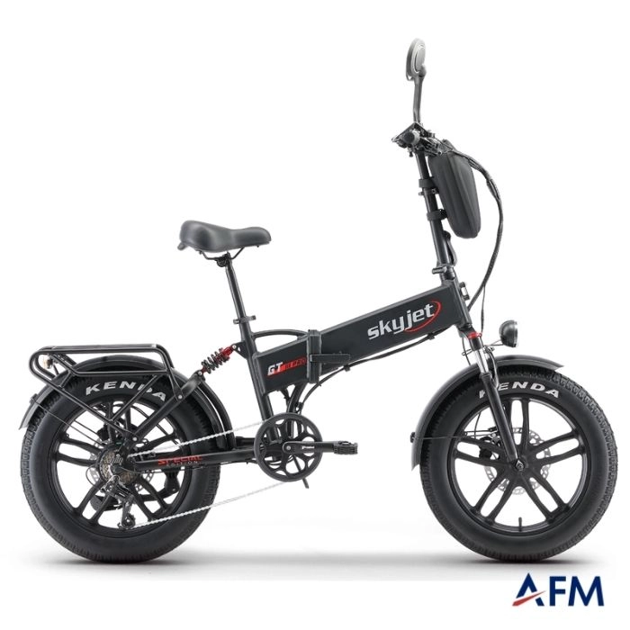 SKYJET (GTIII) GT3 PRO SİYAH 48V 13.5Ah ELEKTRİKLİ BİSİKLET
