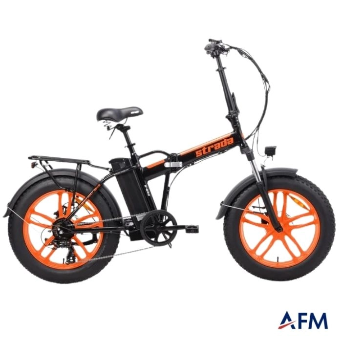 STRADA E-BRO TURUNCU 36V 10.4Ah ELEKTRİKLİ BİSİKLET