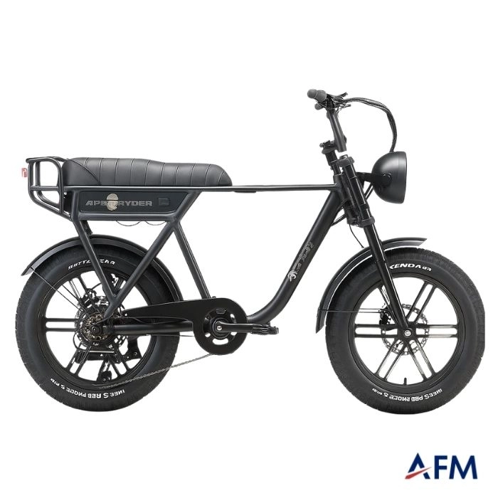 APE RYDER A10 SİYAH 36V ELEKTRİKLİ BİSİKLET