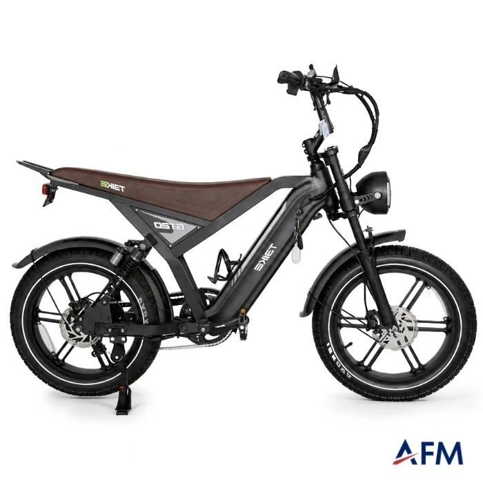 T-BİKE GT20 SİYAH 48V 15Ah BLUETOOTH ÖZELLİKLİ ELEKTRİKLİ BİSİKLET