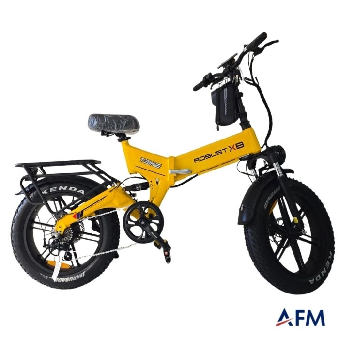 T-BİKE ROBUST X8 SARI 48V 15Ah ELEKTRİKLİ BİSİKLET-NFC ÖZELLİKLİ