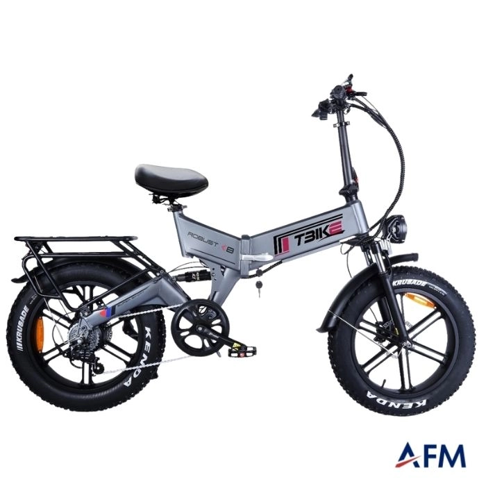 T-BİKE ROBUST X8 GRİ 48V 15Ah ELEKTRİKLİ BİSİKLET-NFC ÖZELLİKLİ