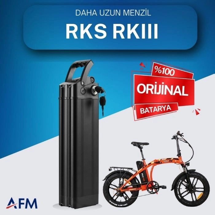 RKS RK3 (RKIII) 36 Volt Batarya Orijinal Yedek Akü - Elektrikli Bisiklet Pili