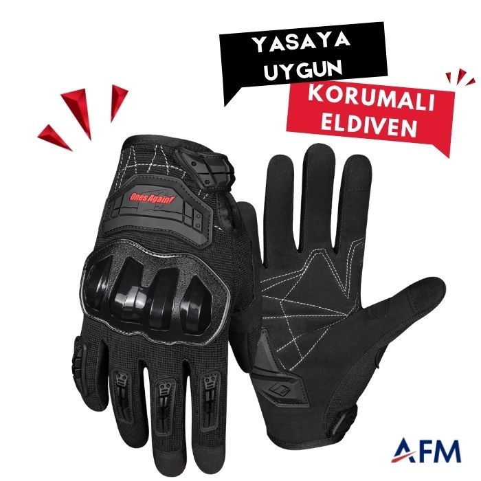 Ones Again Yasaya Uygun Eldiven, Korumalı Motosiklet ve E-Bike Eldiveni