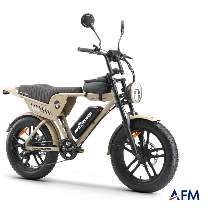 APE RYDER GENON ULTRA KREM 48V 15Ah ELEKTRİKLİ BİSİKLET