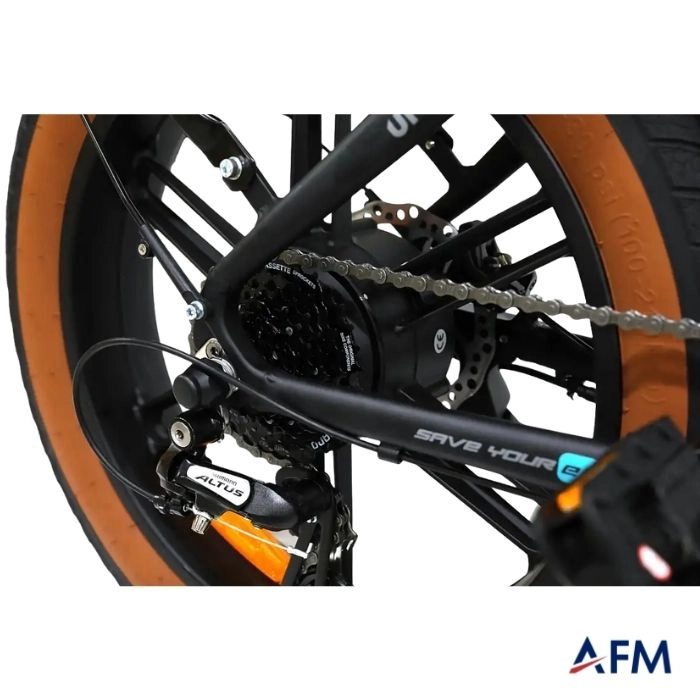 ROXFORM URAL LX SİYAH 36V ELEKTRİKLİ BİSİKLET