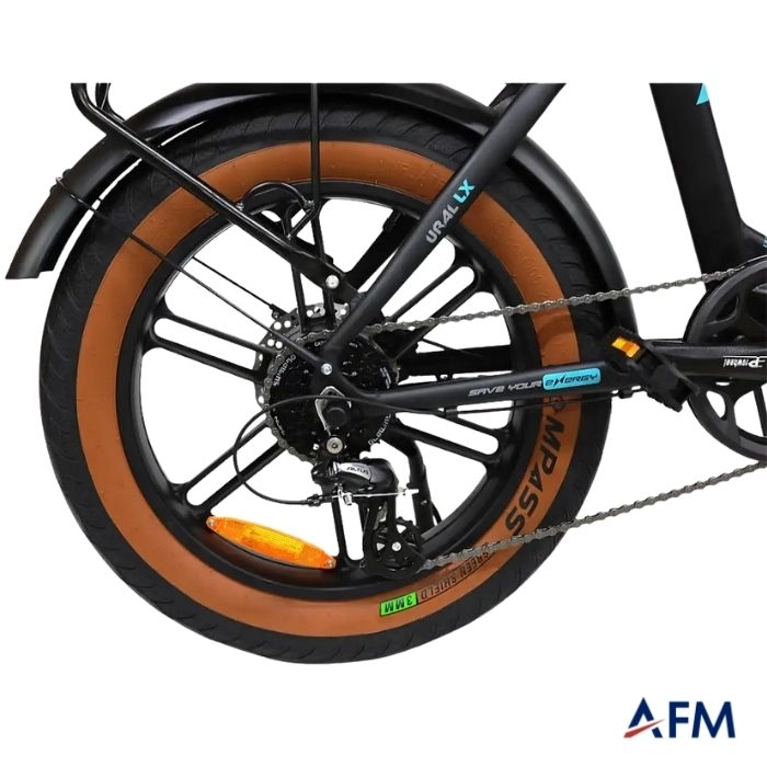 ROXFORM URAL LX SİYAH 36V ELEKTRİKLİ BİSİKLET
