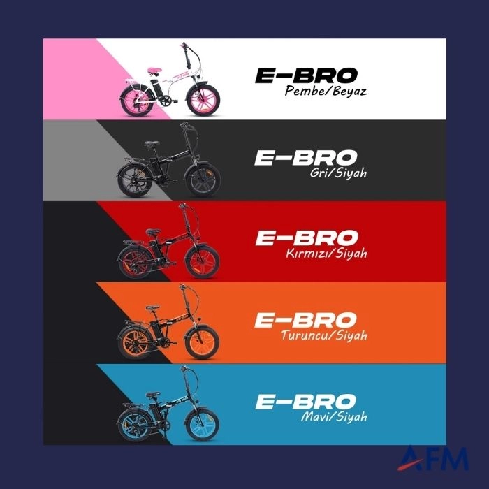 STRADA E-SİS PEMBE 36V 10.4Ah ELEKTRİKLİ BİSİKLET
