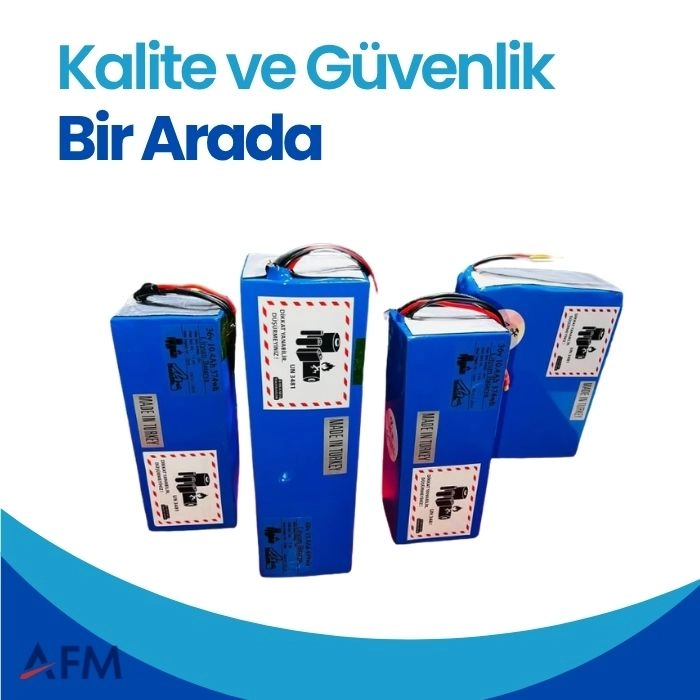 36V 20 Ah Ek Batarya - Yüksek Performanslı Elektrikli Bisiklet Bataryası