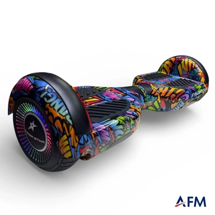 RYDER STAR HOVERBOARD BANG BANG DESEN 36V 250 WATT X2 ELEKTRİKLİ DENGELİ KAYKAY