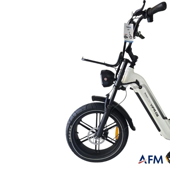 T-BİKE VİFA Q8 BEYAZ 48V 15Ah ELEKTRİKLİ BİSİKLET