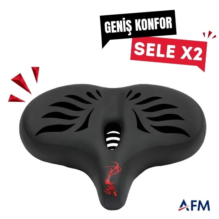 ZER SPORT ULTRA GENİŞ KONFOR SELE X2