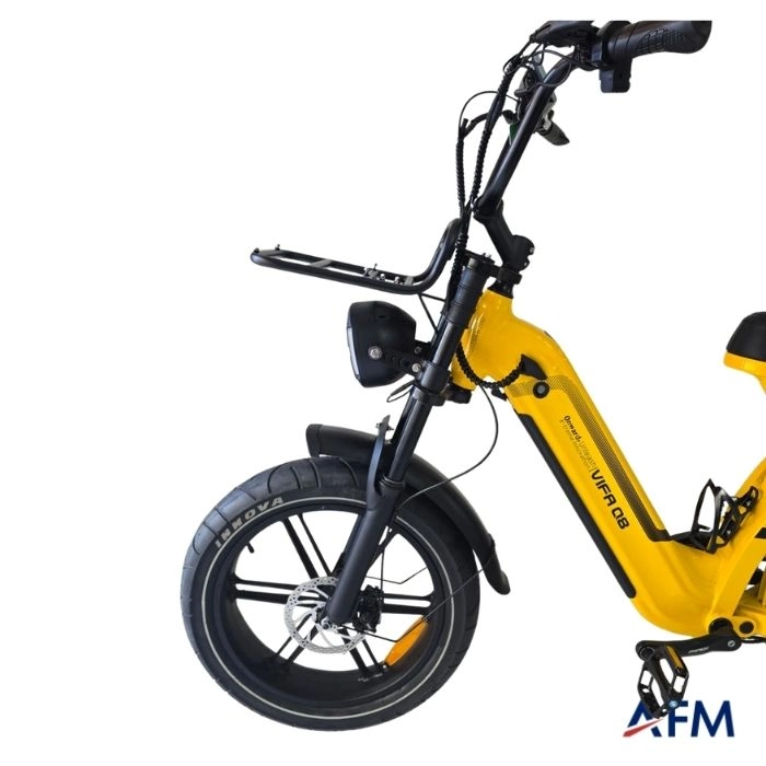 T-BİKE VİFA Q8 SARI 48V 15Ah ELEKTRİKLİ BİSİKLET