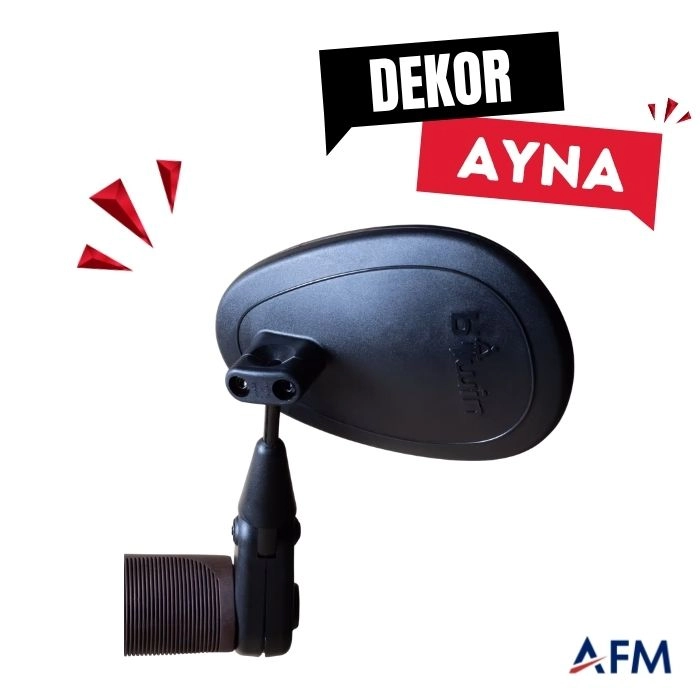 Bisiklet Dikiz Aynası, Geniş Açılı Mercekli Dekor Ayna Elops
