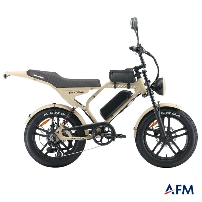 APE RYDER MANDRILL KUM BEJİ 48V 15Ah ELEKTRİKLİ BİSİKLET