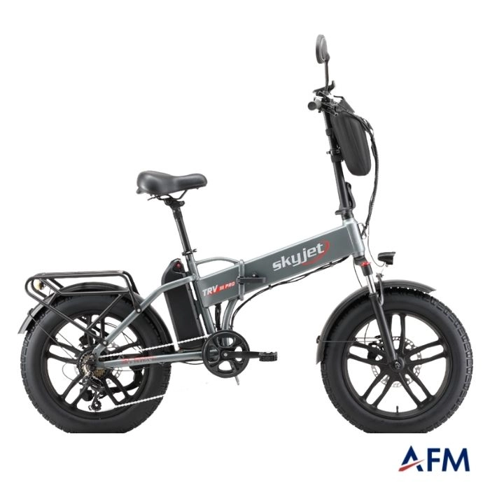 SKYJET (TRVIII) TRV3 PRO W GRİ 48V 15Ah ÇİFT BATARYALI ELEKTRİKLİ BİSİKLET