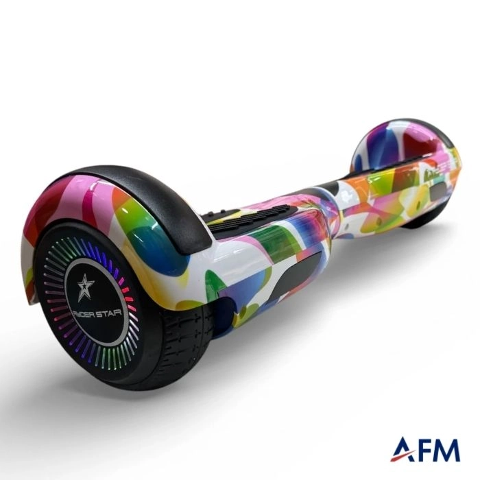 RYDER STAR HOVERBOARD GÖKKUŞAĞI DESEN 36V 250 WATT X2 ELEKTRİKLİ DENGELİ KAYKAY