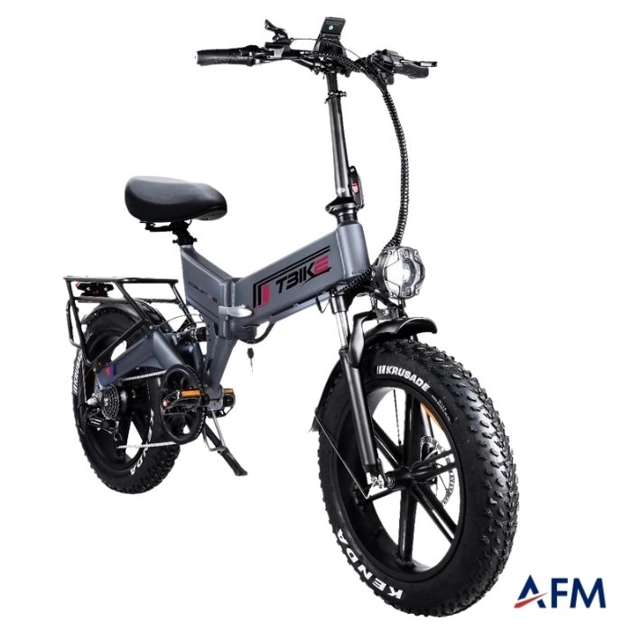T-BİKE ROBUST X8 GRİ 48V 15Ah ELEKTRİKLİ BİSİKLET-NFC ÖZELLİKLİ