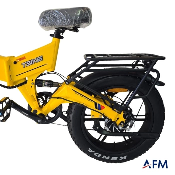 T-BİKE ROBUST X8 SARI 48V 15Ah ELEKTRİKLİ BİSİKLET-NFC ÖZELLİKLİ