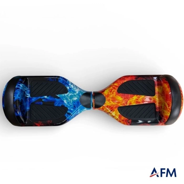 RYDER STAR HOVERBOARD ATEŞ VE SU DESEN 36V 250 WATT X2 ELEKTRİKLİ DENGELİ KAYKAY