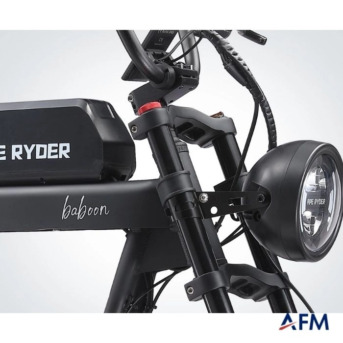 APE RYDER BABOON SİYAH 48V ELEKTRİKLİ BİSİKLET