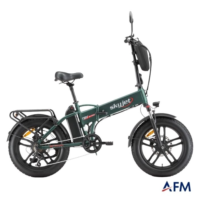 SKYJET (TRVIII) TRV3 PRO W YEŞİL 48V 15Ah ÇİFT BATARYALI ELEKTRİKLİ BİSİKLET