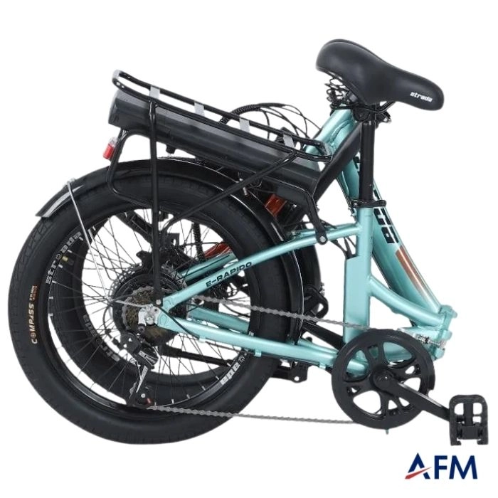 STRADA E-RAPIDO GRİ 36V 10.4Ah ELEKTRİKLİ BİSİKLET