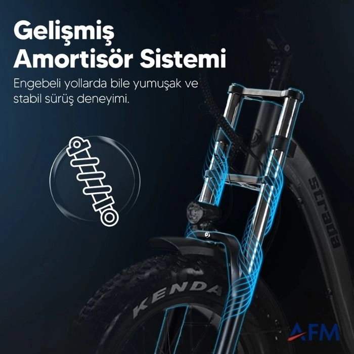 STRADA E-TRIO GRİ 48V 17.4Ah ÜÇ TEKERLEKLİ ELEKTRİKLİ BİSİKLET