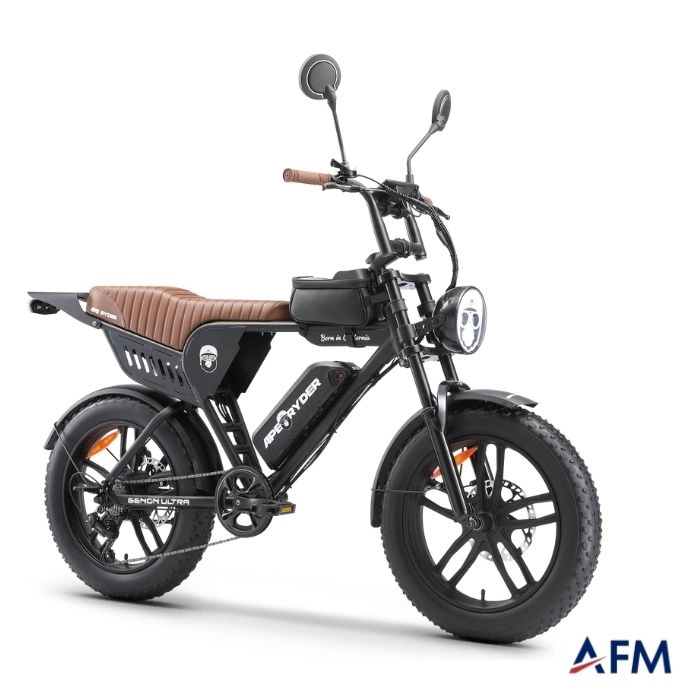 APE RYDER GENON ULTRA SİYAH 48V 15Ah ELEKTRİKLİ BİSİKLET