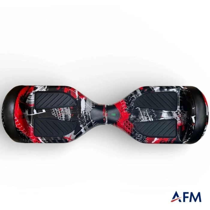 RYDER STAR HOVERBOARD KIRMIZI EXTREME DESEN 36V 250 WATT X2 ELEKTRİKLİ DENGELİ KAYKAY