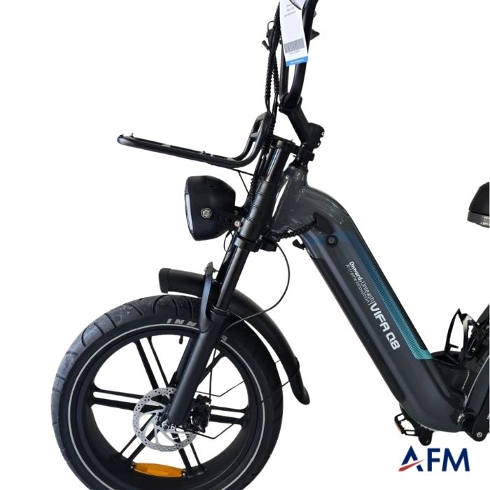 T-BİKE VİFA Q8 GRİ 48V 15Ah ELEKTRİKLİ BİSİKLET