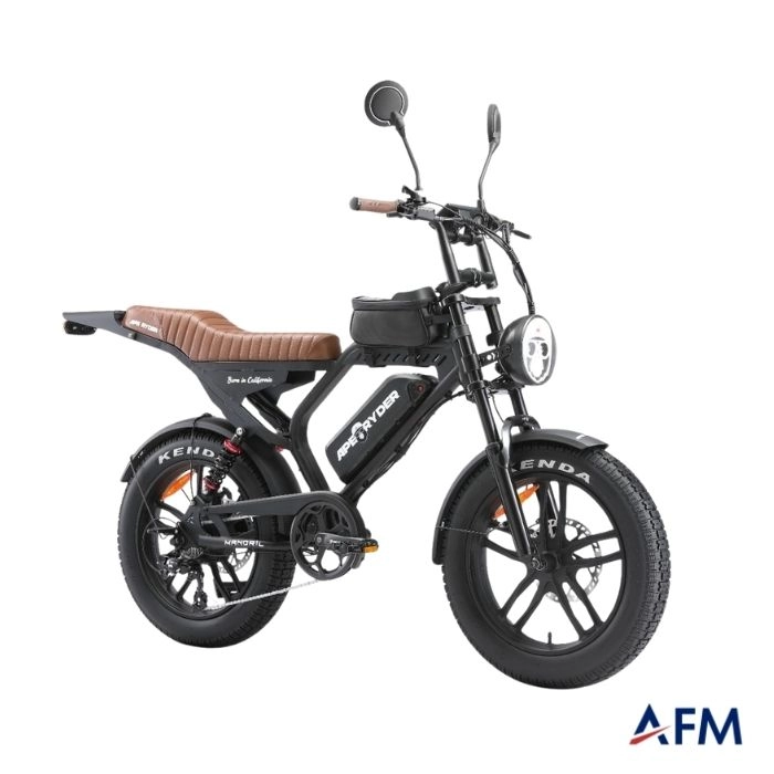 APE RYDER MANDRILL SİYAH 48V 15Ah ELEKTRİKLİ BİSİKLET