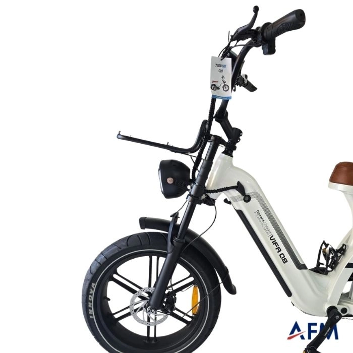 T-BİKE VİFA Q8 BEYAZ 48V 15Ah ELEKTRİKLİ BİSİKLET