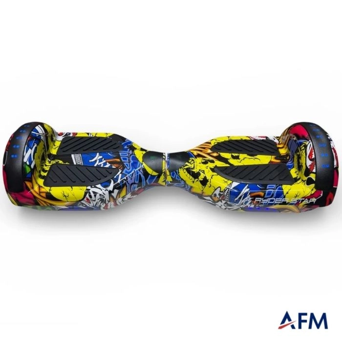 RYDER STAR HOVERBOARD APATO GRAFİTİ DESEN 36V 250 WATT X2 ELEKTRİKLİ DENGELİ KAYKAY