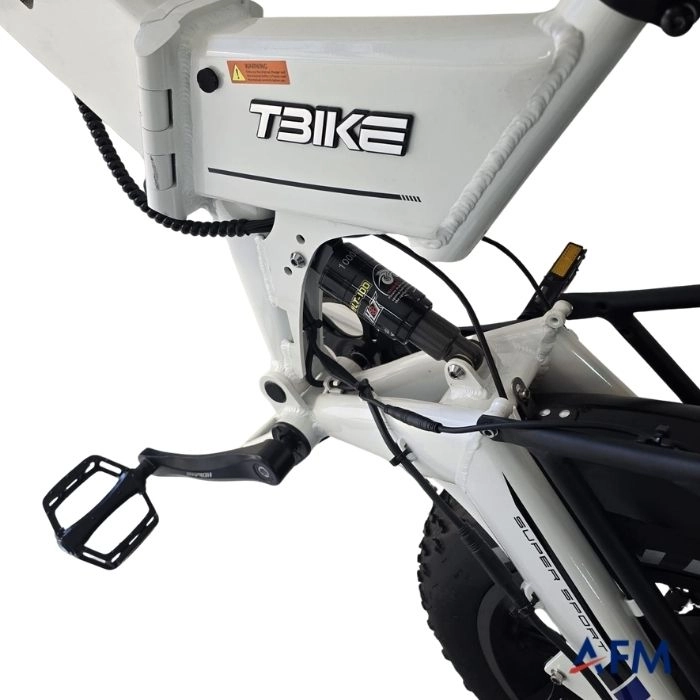 T-BİKE ROBUST X8 BEYAZ 48V 15Ah ELEKTRİKLİ BİSİKLET-NFC ÖZELLİKLİ
