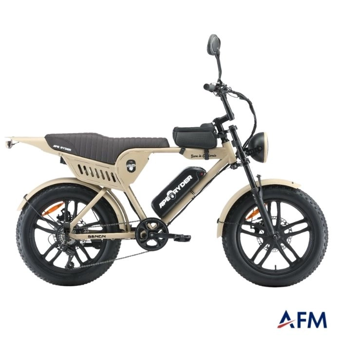 APE RYDER GENON ULTRA KREM 48V 15Ah ELEKTRİKLİ BİSİKLET