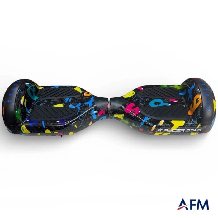 RYDER STAR HOVERBOARD RENKLİ SAYILAR DESEN 36V 250 WATT X2 ELEKTRİKLİ DENGELİ KAYKAY