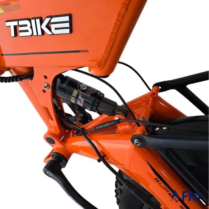 T-BİKE ROBUST X8 TURUNCU 48V 15Ah ELEKTRİKLİ BİSİKLET-NFC ÖZELLİKLİ