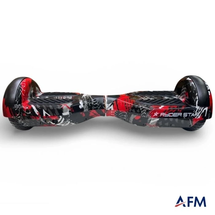 RYDER STAR HOVERBOARD KIRMIZI EXTREME DESEN 36V 250 WATT X2 ELEKTRİKLİ DENGELİ KAYKAY