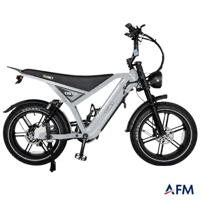 T-BİKE GT20 NARDO GRİ 48V 15Ah BLUETOOTH ÖZELLİKLİ ELEKTRİKLİ BİSİKLET