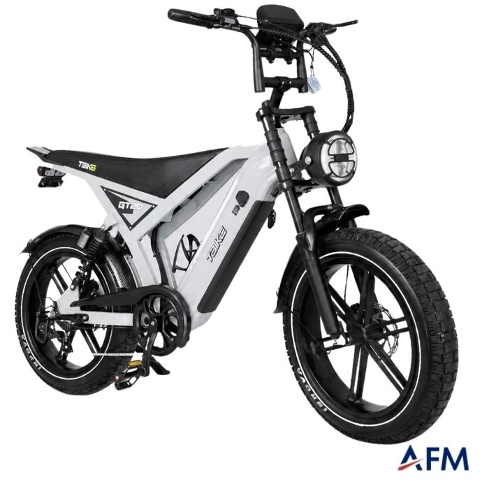 T-BİKE GT20 NARDO GRİ 48V 15Ah BLUETOOTH ÖZELLİKLİ ELEKTRİKLİ BİSİKLET
