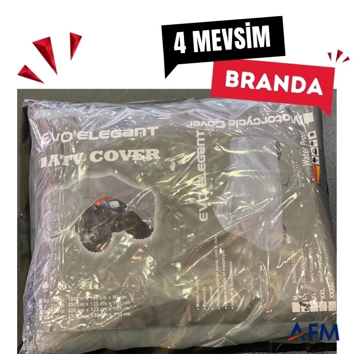 4 Mevsim Elektrikli Bisiklet ve Motosiklet Brandası – Su İtici Paraşüt Kumaş