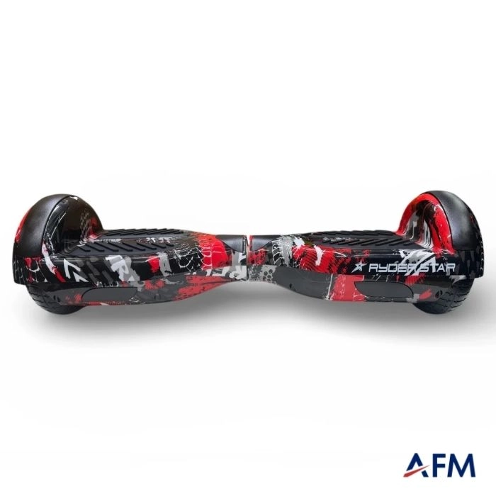RYDER STAR HOVERBOARD KIRMIZI EXTREME DESEN 36V 250 WATT X2 ELEKTRİKLİ DENGELİ KAYKAY